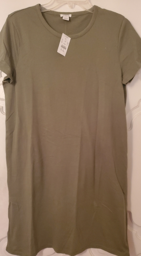 J. Crew Factory Medium T-Shirt Dress - Picture 3 of 3